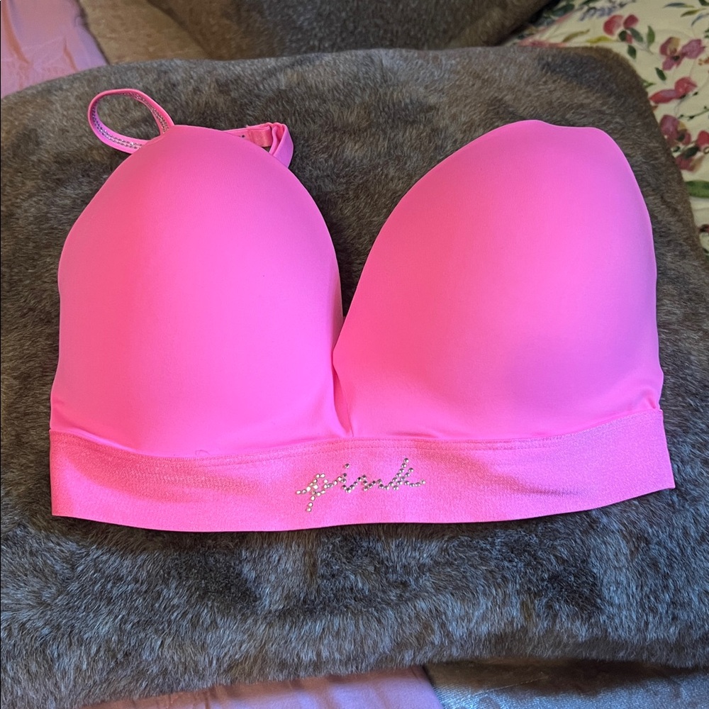 Pink Padded Bralette